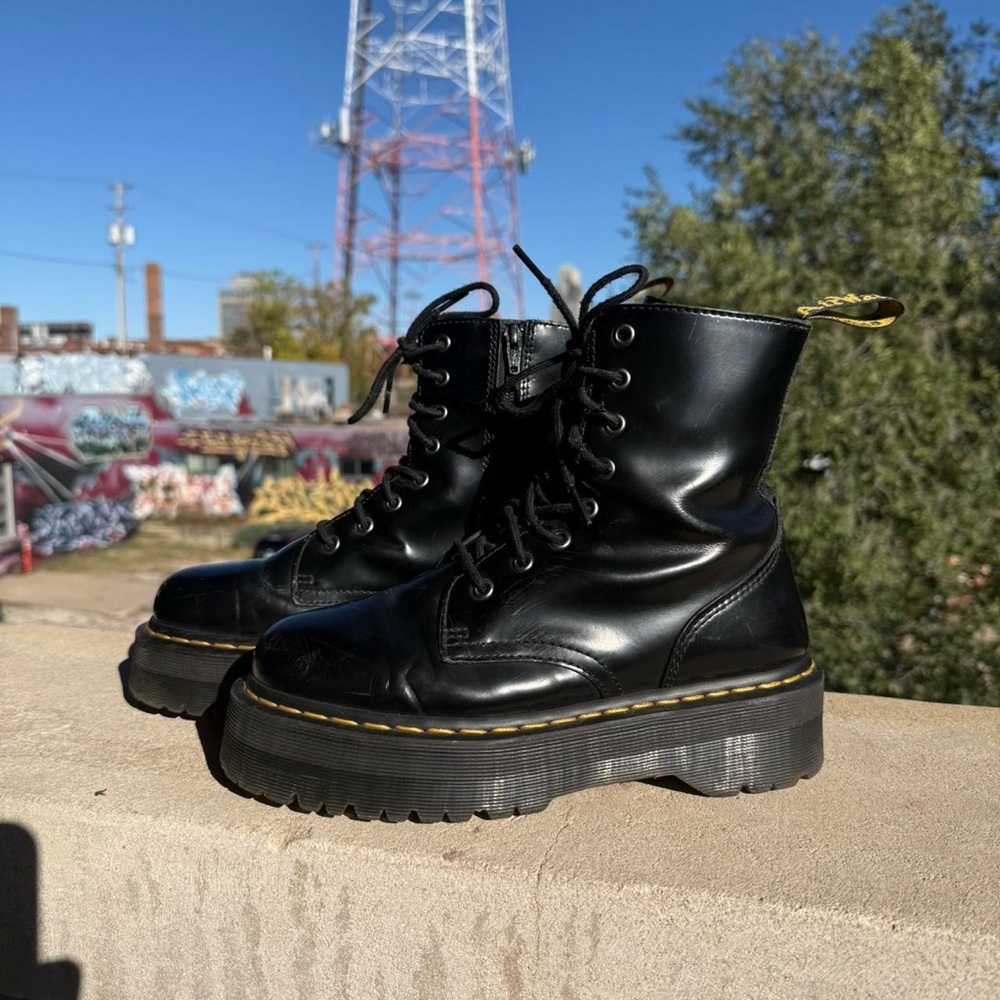 Dr.Marten Jadon Platform Boots